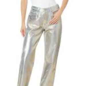 Levi's Silver Straight Leg Jeans